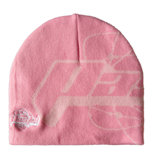 Load image into Gallery viewer, Pastel Skull Beanie - Pink/White
